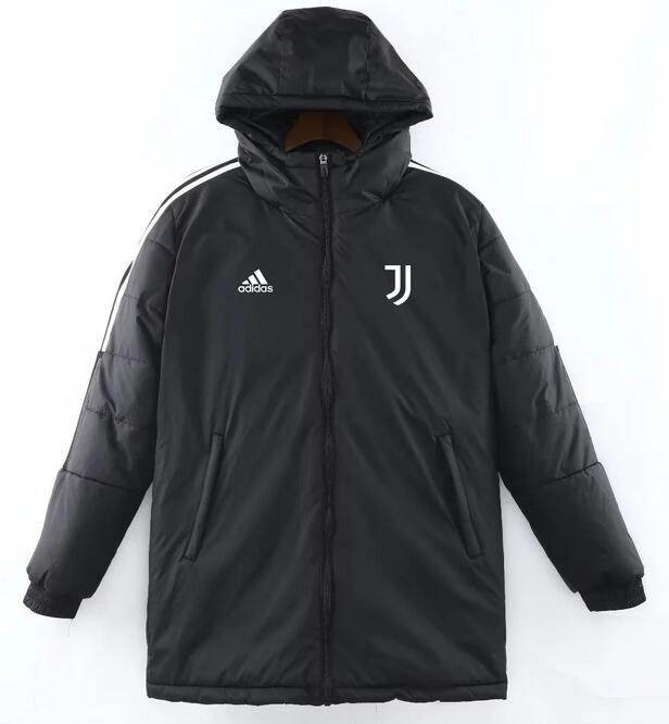 Juventus 2022/23 Black White Winter Coat