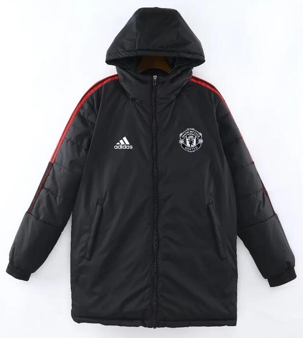 Manchester United 2022/23 Black Red Winter Coat