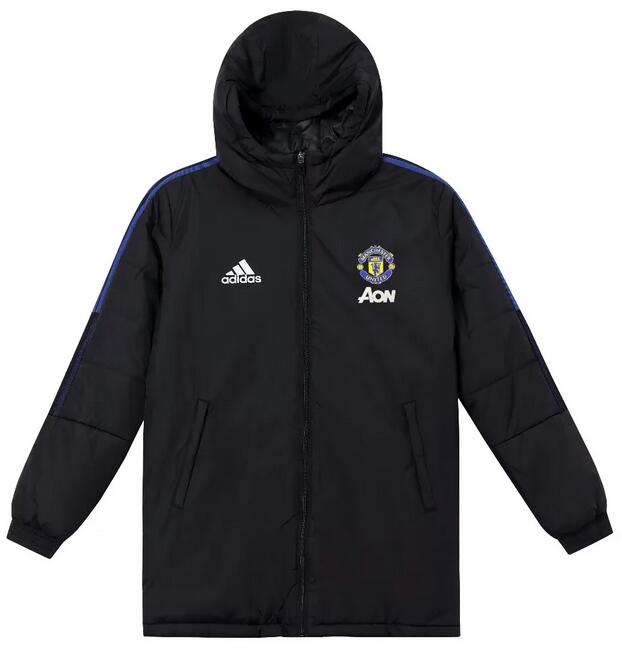 Manchester United 2022/23 Black Blue Winter Coat