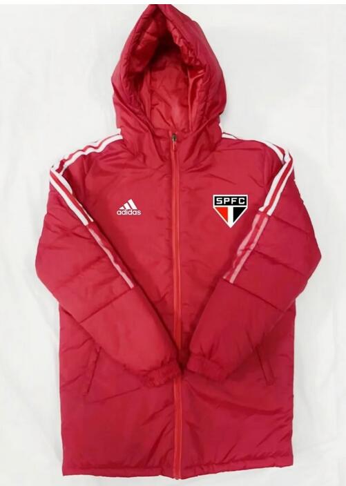 Sao Paulo FC 2022/23 Red White Winter Coat
