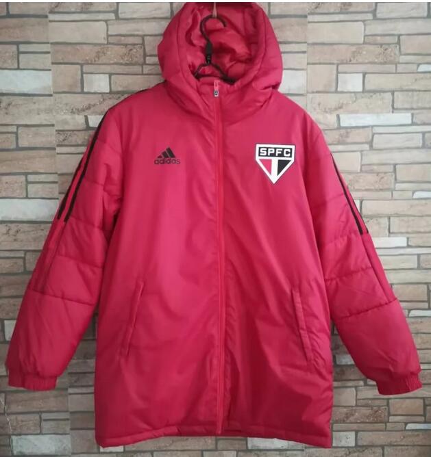 Sao Paulo FC 2022/23 Red Winter Coat