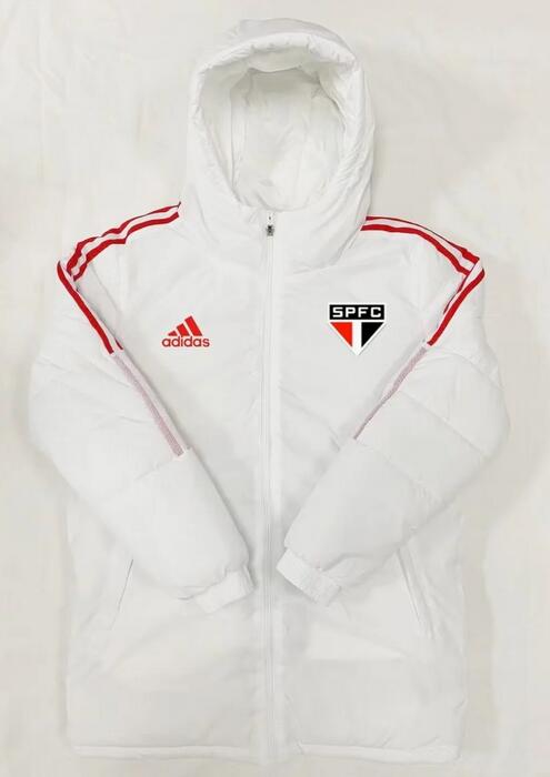 Sao Paulo FC 2022/23 White Red Winter Coat