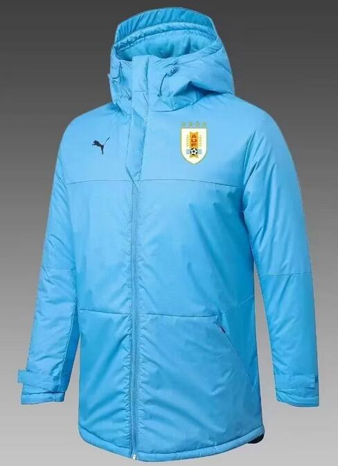 Uruguay 2022 World Cup Blue Winter Coat