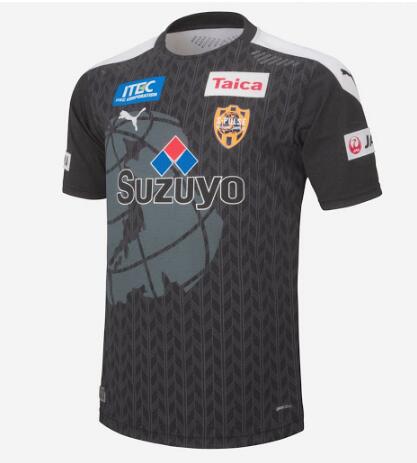 Shimizu S-Pulse 2020/21 Black Shirt Soccer Jersey