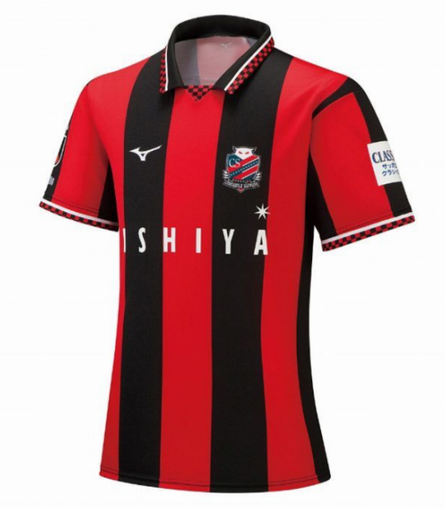 Hokkaido Consadole Sapporo 2021/22 Home Match Version Shirt Soccer Jersey