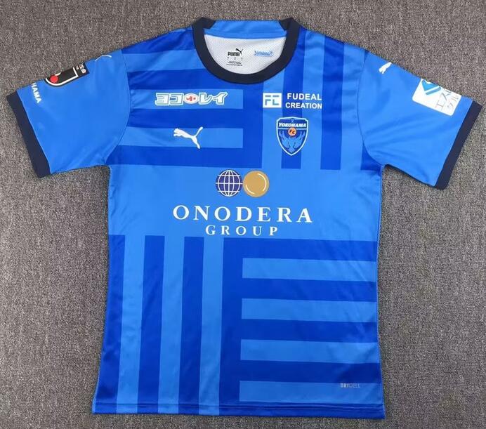 Yokohama FC 2023/24 Home Shirt Soccer Jersey