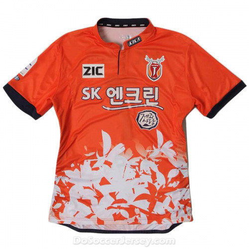 Jeju United 2017/18 Home Shirt Soccer Jersey