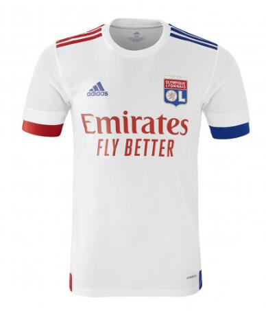 Olympique Lyonnais 2020/21 Home Shirt Soccer Jersey