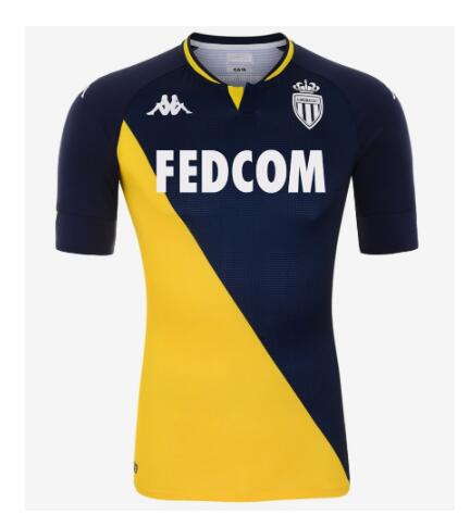 AS Monaco 2020/21 Away Shirt Soccer Jersey