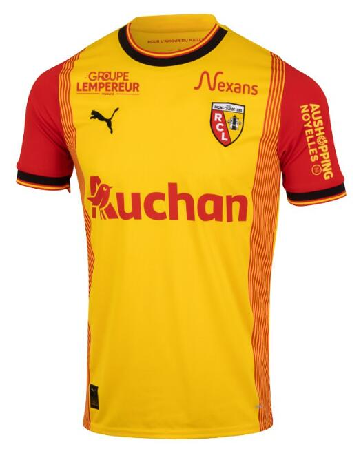 Lens 2023/24 Home Shirt Soccer Jersey