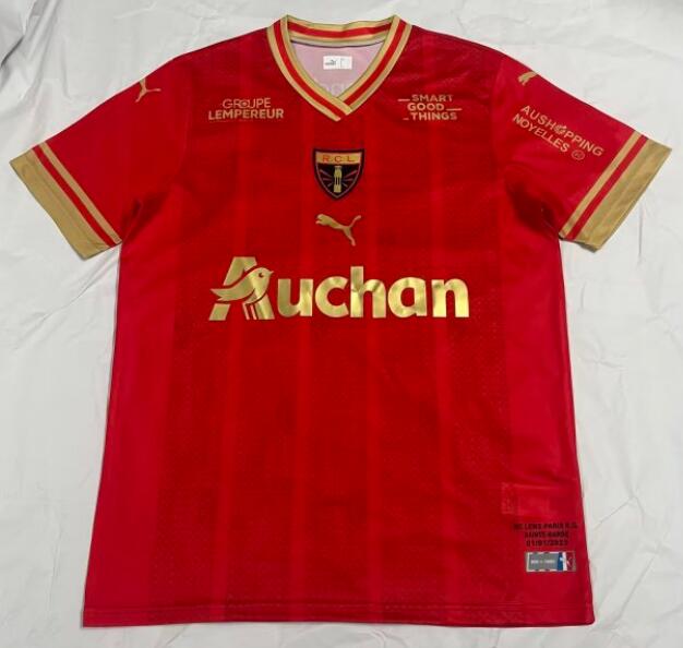 Lens 2022/23 Special Red Shirt Soccer Jersey