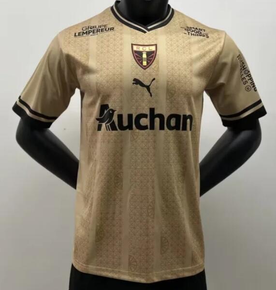 Lens 2022/23 Special Golden Shirt Soccer Jersey