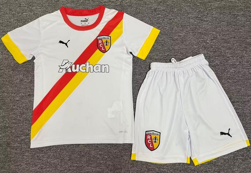 Lens 2022/23 Third Kids Soccer Kits Children Shirt And Shorts