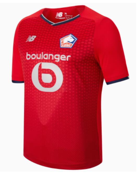 Lille OSC 2021/22 Home Match Version Shirt Soccer Jersey