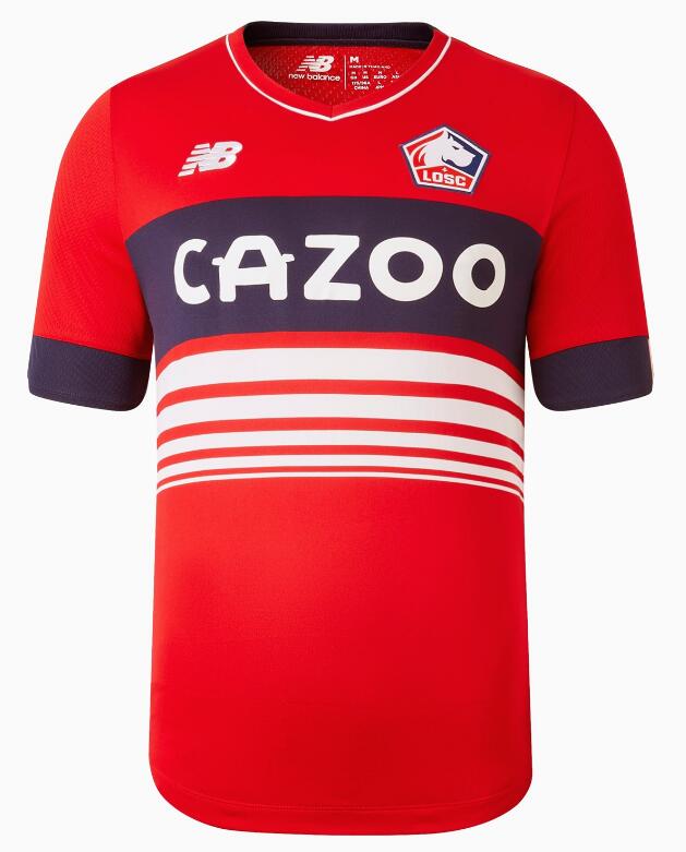 Lille OSC 2022/23 Home Shirt Soccer Jersey