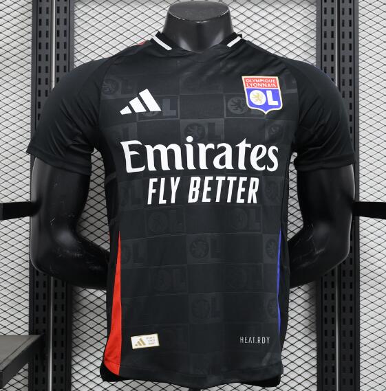 Olympique Lyonnais 2024/25 Away Match Version Shirt Soccer Jersey