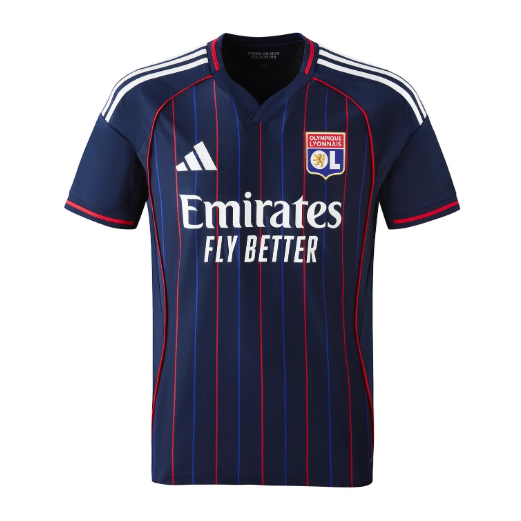 Olympique Lyonnais 2025/26 Away Shirt Soccer Jersey