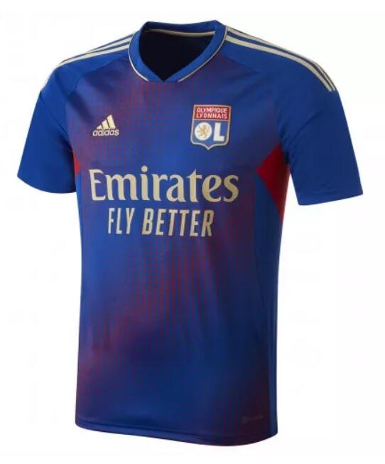 Olympique Lyonnais 2022/23 Fourth Shirt Soccer Jersey