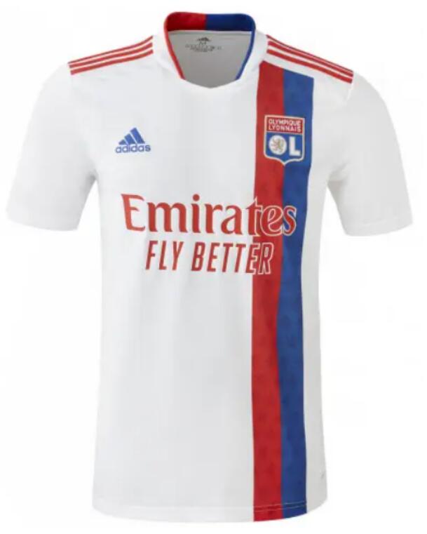 Olympique Lyonnais 2021/22 Home Shirt Soccer Jersey