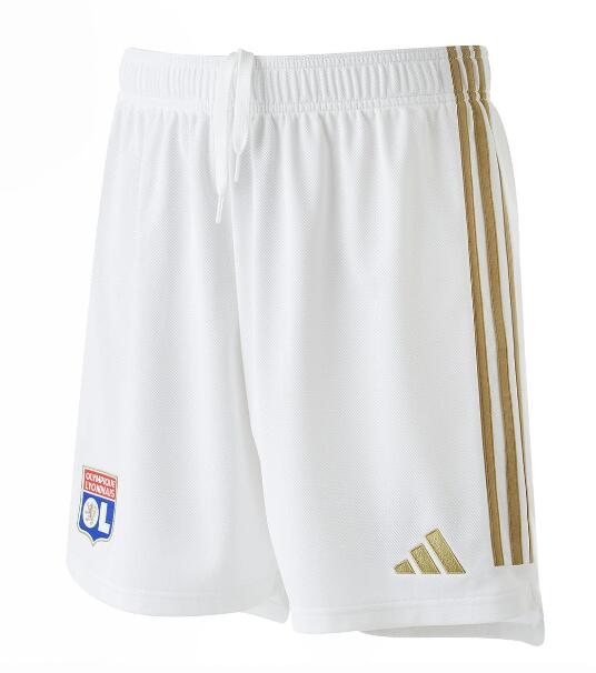 Lyon 2023/24 Home Soccer Shorts