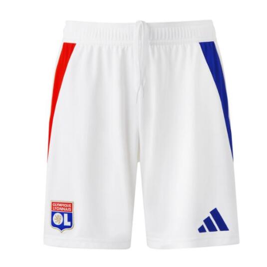 Lyon 2024/25 Home Soccer Shorts