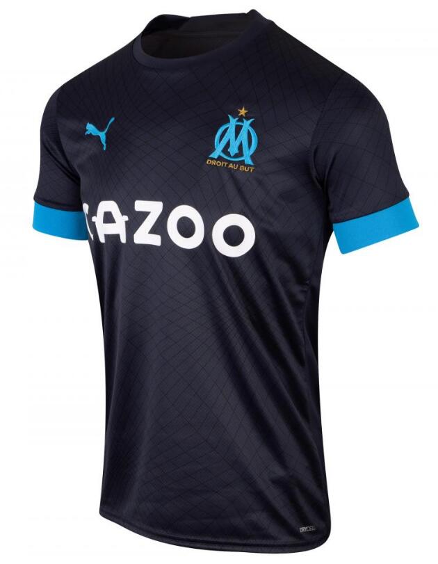 Olympique de Marseille 2022/23 Away Shirt Soccer Jersey