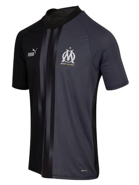 Marseille 2023/24 Pre-Game Black Training Shirt