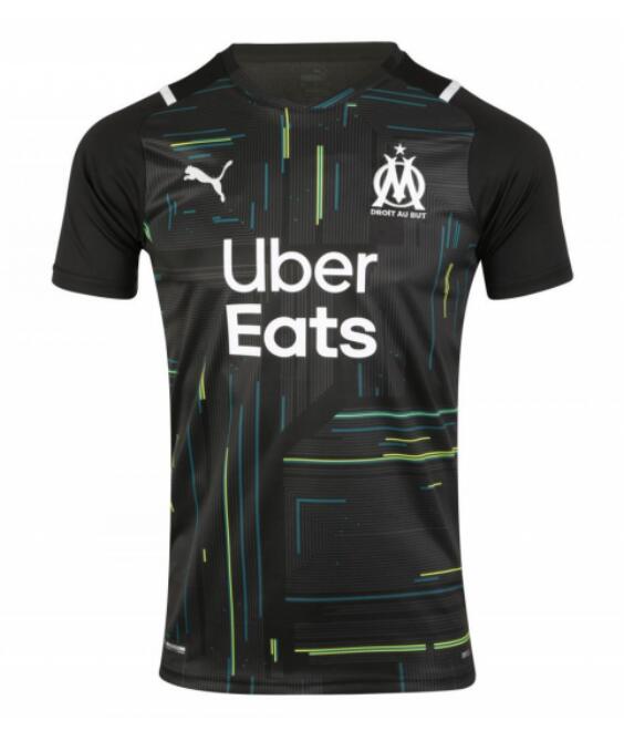 Olympique de Marseille 2021/22 Goalkeeper Match Version Shirt Soccer Jersey
