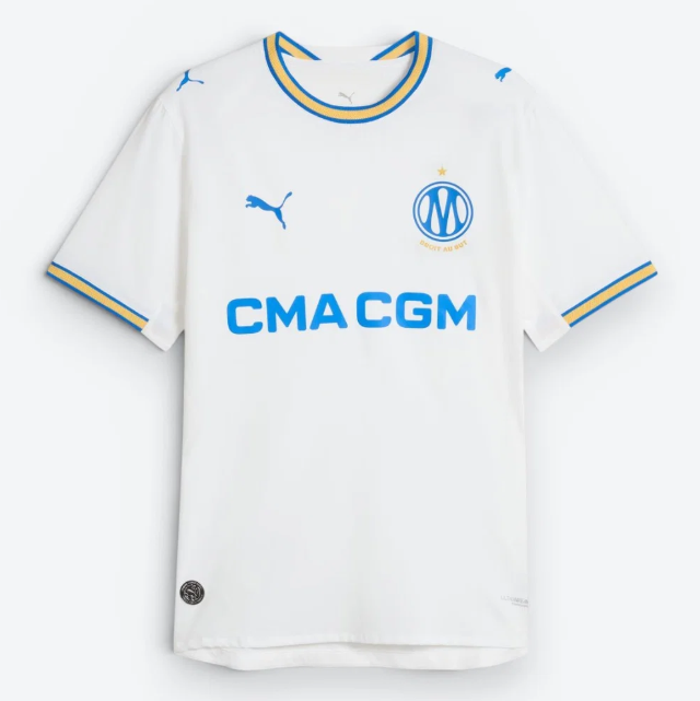 Olympique de Marseille 2026/27 Home Match Version Shirt Soccer Jersey