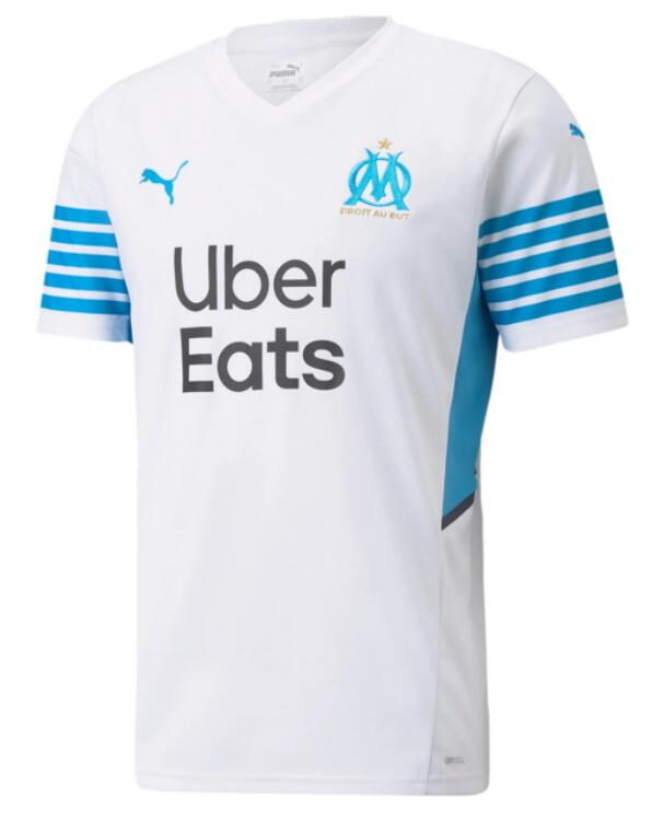 Olympique de Marseille 2021/22 Home Shirt Soccer Jersey