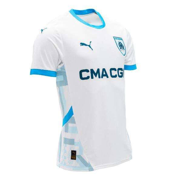 Olympique de Marseille 2024/25 Home Shirt Soccer Jersey