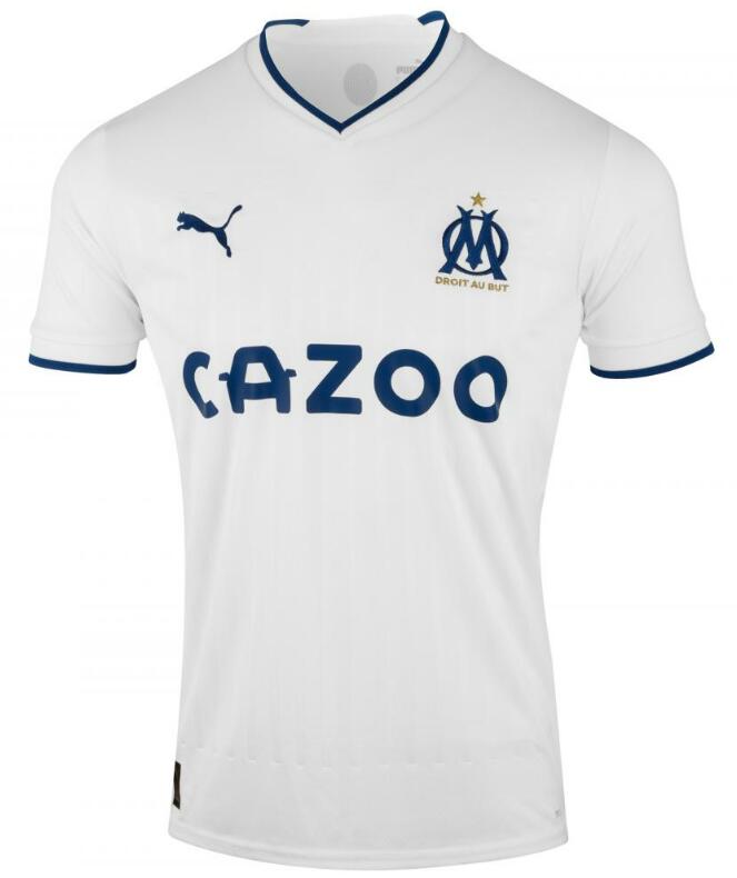 Olympique de Marseille 2022/23 Home Shirt Soccer Jersey