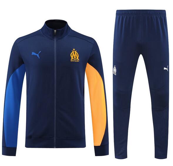 Marseilles 2024/25 Royal Blue Training Suits (Jacket+Trouser)