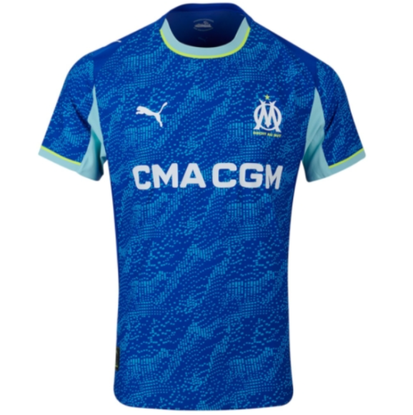 Olympique de Marseille 2025/26 Third Match Version Shirt Soccer Jersey