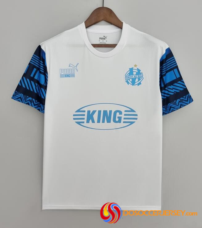 Marseille 2022/23 Football Heritage Shirt Soccer Jersey
