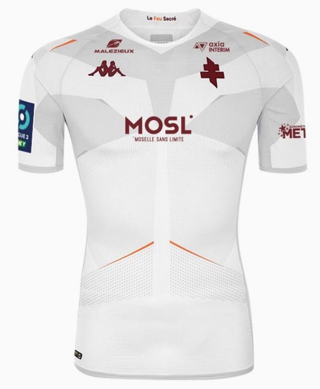 FC Metz 2022/23 Away Shirt Soccer Jersey