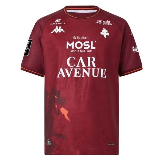 FC Metz 2025/26 Home Shirt Soccer Jersey