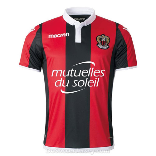 OGC Nice 2017/18 Home Shirt Soccer Jersey