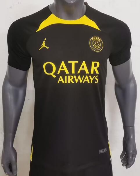 PSG 2023/24 Black Match Version Training Shirt