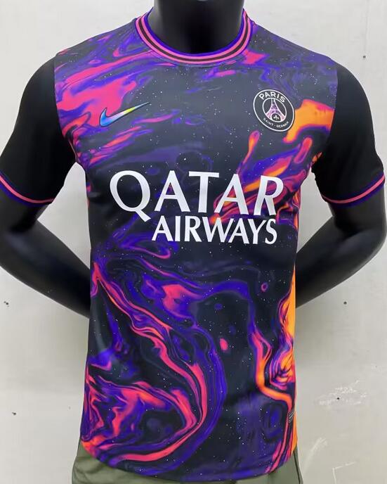 PSG 2023/24 Special Black Purple Match Version Shirt Soccer Jersey