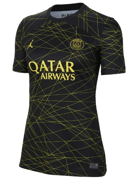 PSG 2022/23 Fourth Women Shirt Soccer Jersey