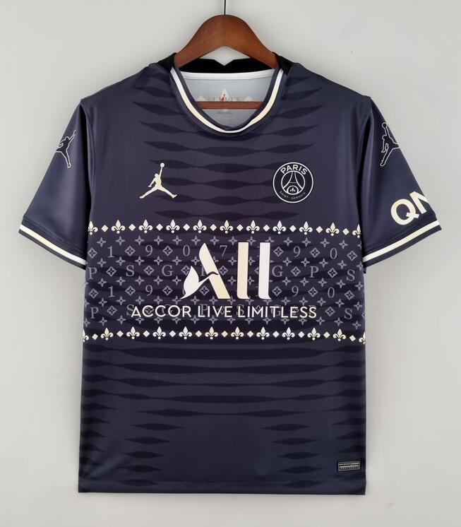 PSG 2022/23 Black Grey Training Shirt