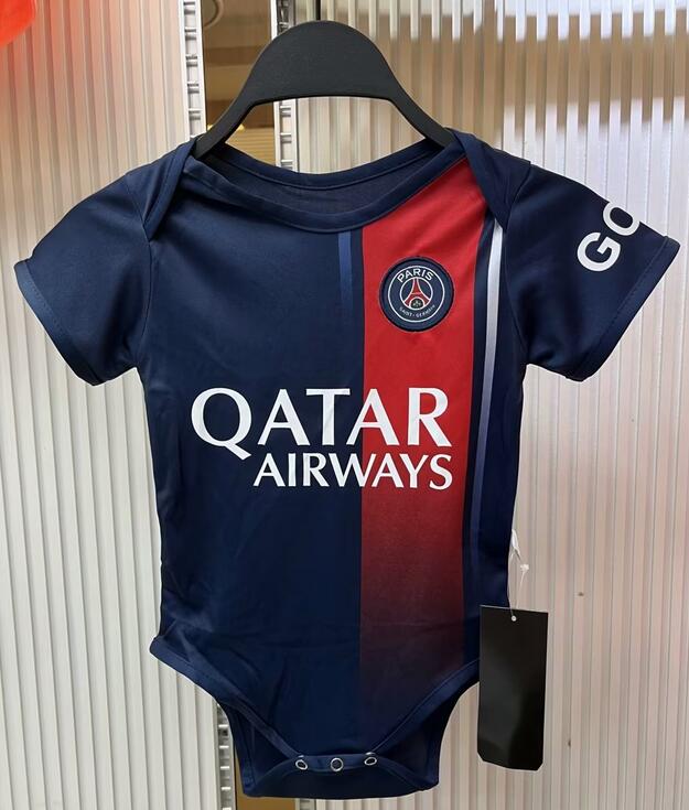 PSG 2023/24 Home Infant Shirt Soccer Jersey Baby Kit Dosoccerjersey Shop