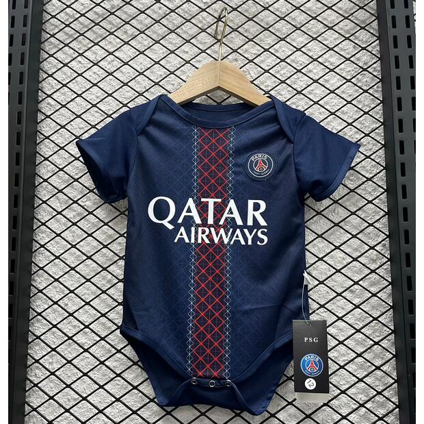 PSG 2025/26 Home Infant Shirt Soccer Jersey Baby Kit