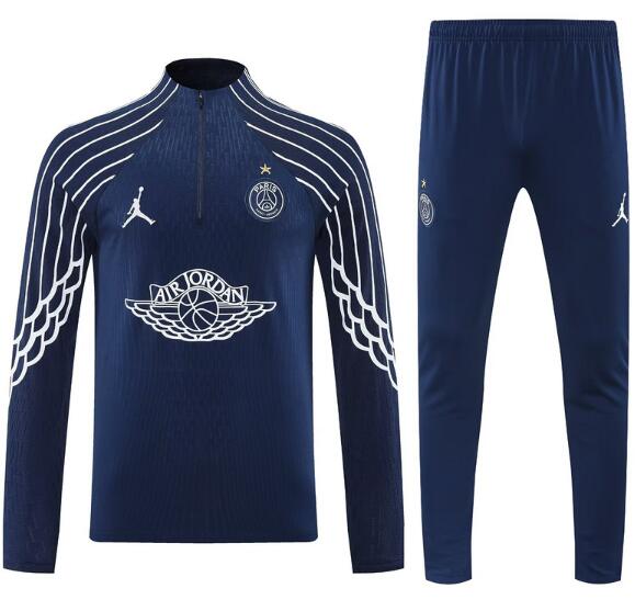 PSG 2025/26 Navy Training Suit (Sweatshirt+Trouser)
