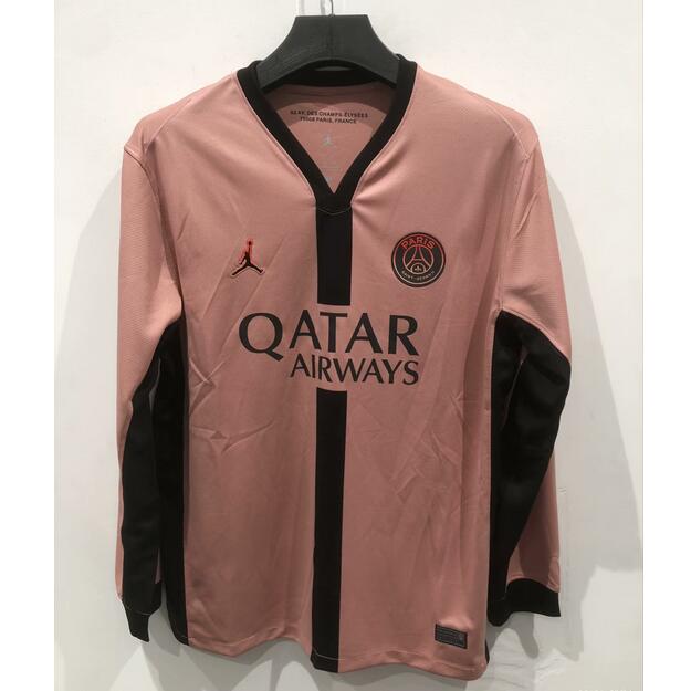 PSG 2024/25 Third Long Sleeved Shirt Soccer Jersey