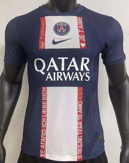 PSG 2023/24 Special Match Version Valentine's Day Shirt Soccer Jersey