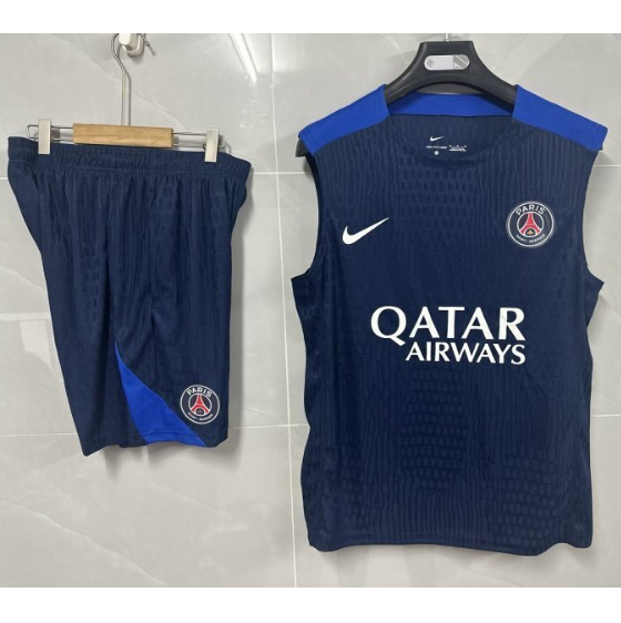 PSG 2025/26 Navy Vest Training Uniforms