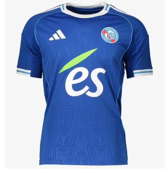 Strasbourg 2025/26 Home Shirt Soccer Jersey