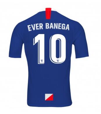 10 ÉVER BANEGA Sevilla 2019/20 Third Shirt Soccer Jersey